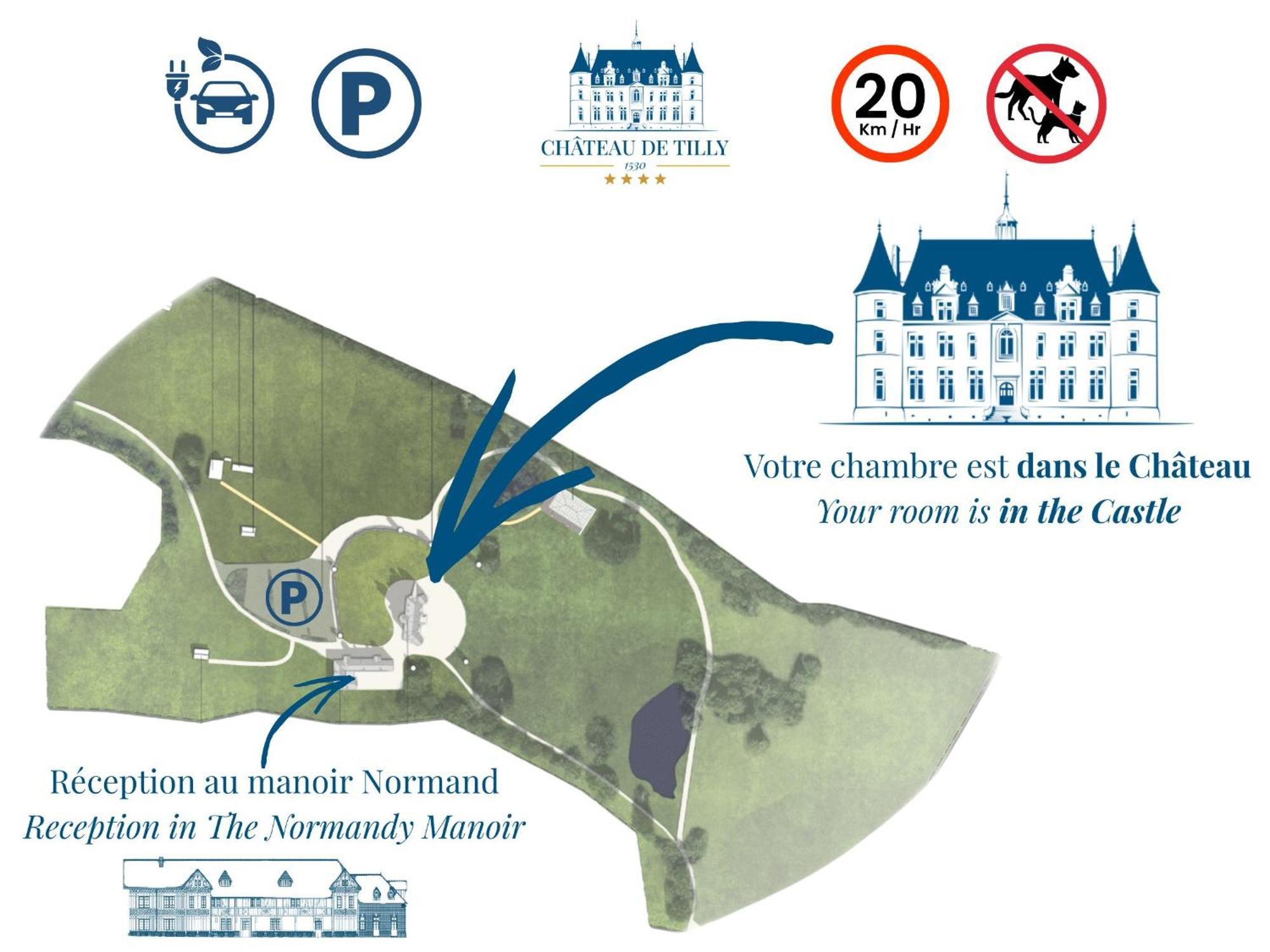 Chateau De Tilly Boissey-le-Chatel Екстер'єр фото